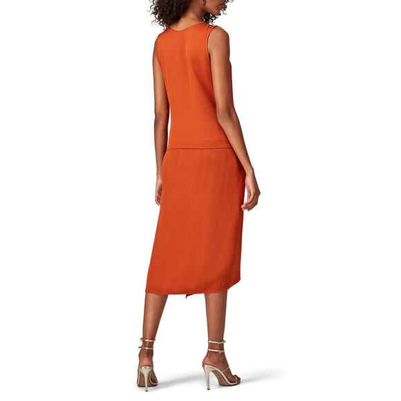 Zero + Maria Cornejo Iro Orange Dress - Picture 3 of 6